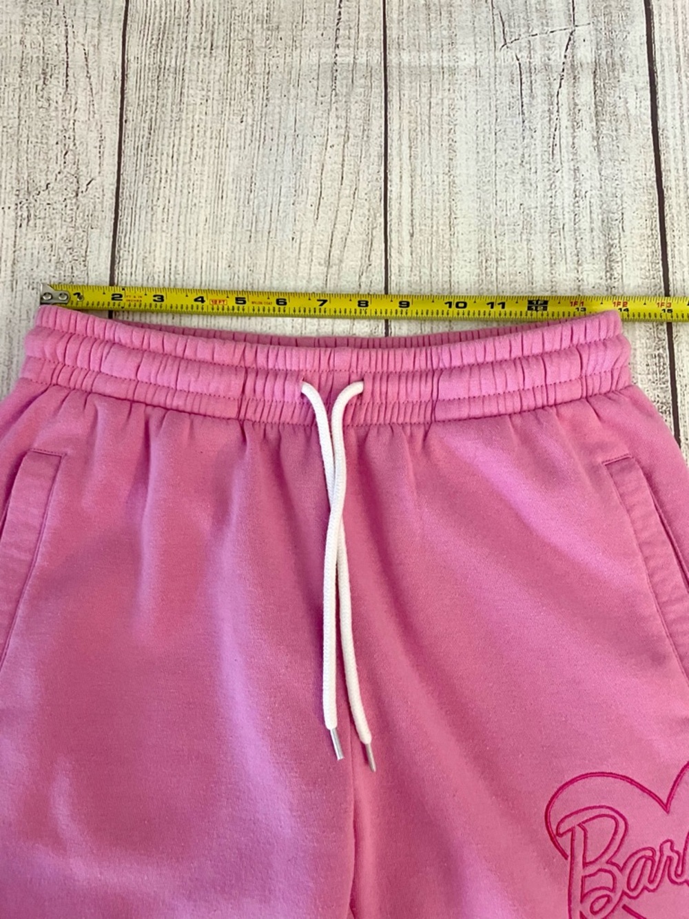 BARBIE Pink Women’s Sweatshirt and Joggers Pants Set 💖🌸💝😎 Size Medium - Picture 12 of 15